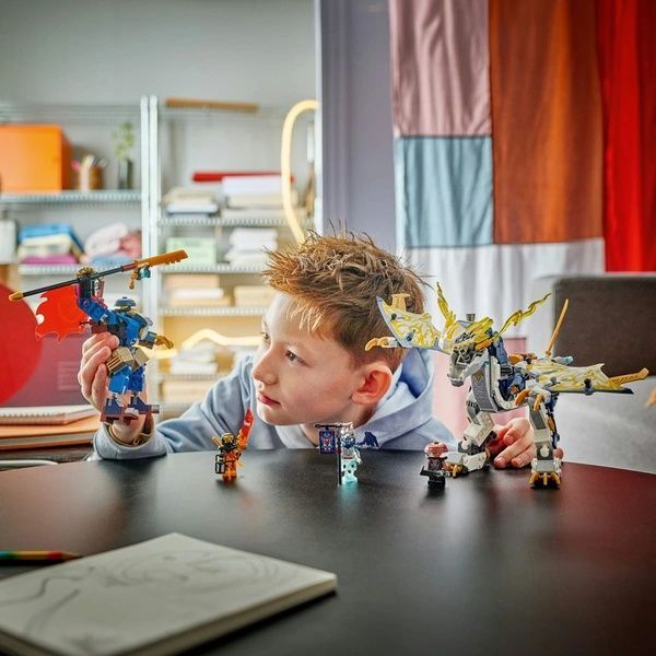 LEGO NINJAGO Розбійник: Робот-вершник на драконі 71843 71843 фото
