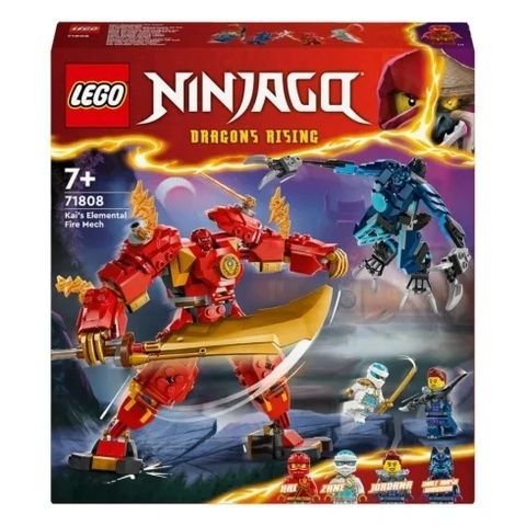 LEGO NINJAGO Робот вогняної стихії Кая 71808 71808 фото