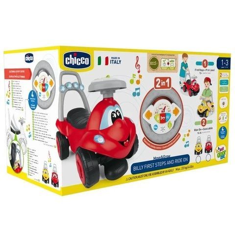 Chicco игрушка машинка для катания и ходунки 2 в 1 Eco+ "Билли" 11211.00 фото