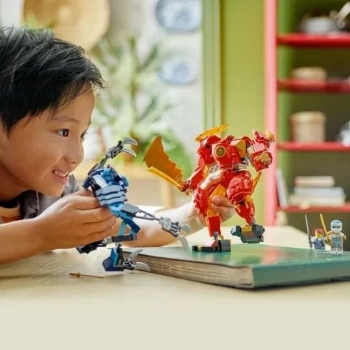 LEGO NINJAGO Робот вогняної стихії Кая 71808 71808 фото