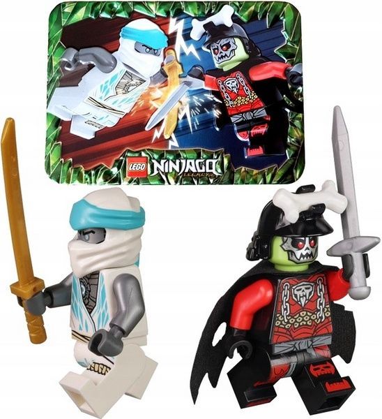 Минифигурки LEGO Zane vs. Bone King Set 112402 Зейн лего figure 112402 фото