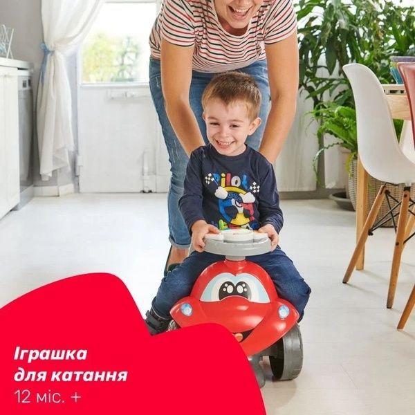 Chicco іграшка машинка для катання та ходунки 2 в 1 Eco+ "Біллі" 11211.00 фото
