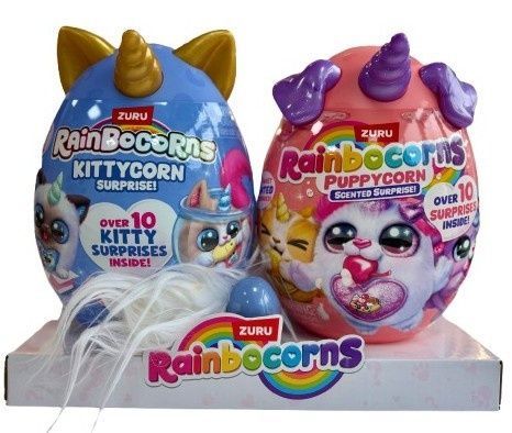ZURU Мягкая игрушка-сюрприз Rainbocorns Combo 2 в 1 Kittycorn & Puppycorn Surprise 92123 92123 фото