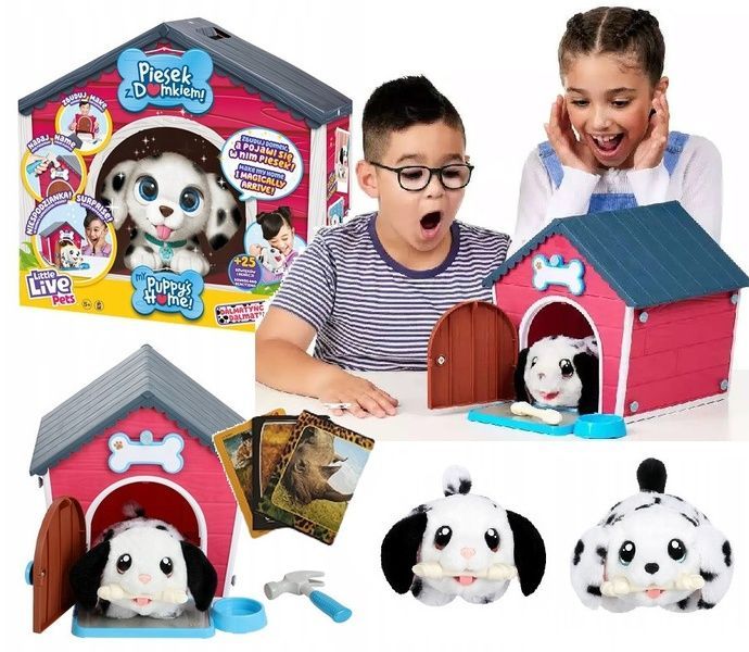 Інтерактивна іграшка Little Live Pets будинок з сюрпризом Долматинець 26483 фото