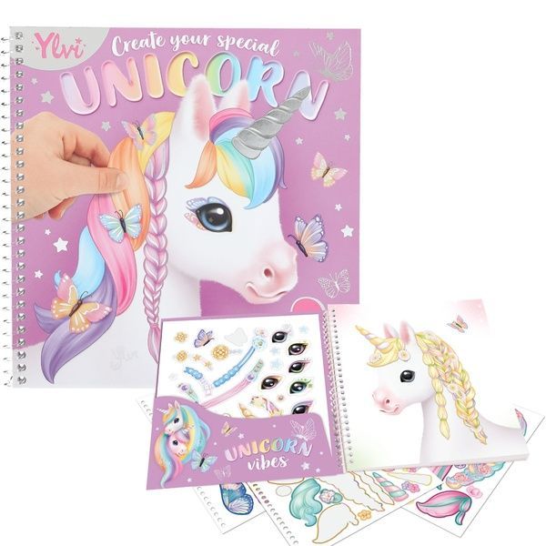 TOP Model стікербук Dress Me Up Ylvi Unicorn 13750 13750 фото