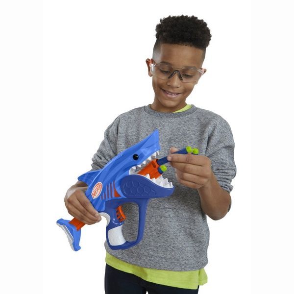 Іграшковий бластер Nerf SharkFire Нерф F8645 фото