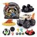 Игровой набор-сюрприз ZURU Smashers Monster Wheels Skull Trucks Машинка монстр-трак 74103B фото 2