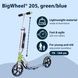 Самокат HUDORA Scooter Big Wheel Step RX205 - green/blue зелениий/синій 14738 фото 4