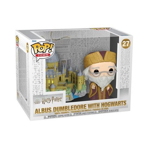 Игровая фигурка FUNKO POP Town Harry Potter Дамблдор с Хогвартсом 57369 фото