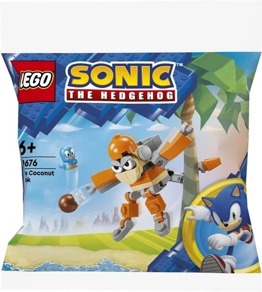 LEGO Sonic the Hedgehog: Кики и кокосовая атака 42 элемента 30676 фото