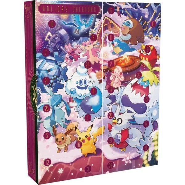 Pokemon TCG Holiday Calendar - Новогодний Адвент-календарь коллекционные игровые карты покемонов 10-10032-101 фото