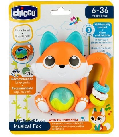 Chicco брязкальце "Лисичка" 11589.00 фото