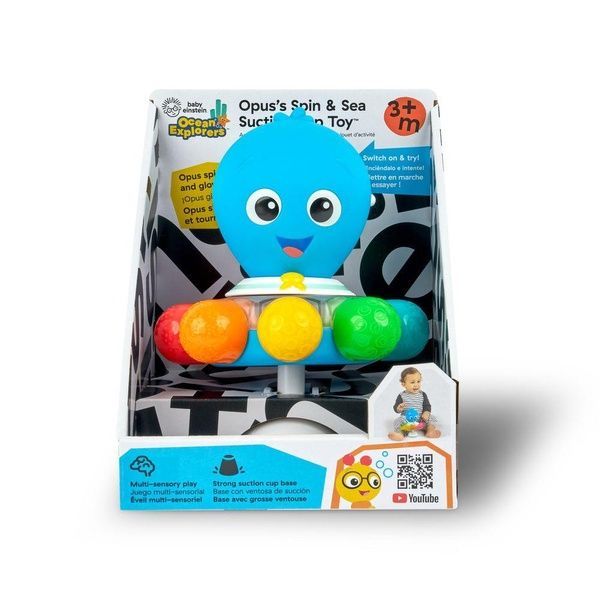 Baby Einstein Игрушка на присоске "Opus's Spin and Sea" 13147 фото