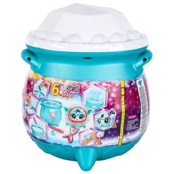 Игровой набор Magic Mixies Magical Gem Surprise - волшебный котелок магический кристалл (вода) 123162 фото