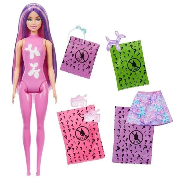 ​Лялька-сюрприз Barbie Color Reveal Мікс образів JFV58 JFV58 фото