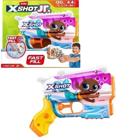 Zuru X-Shot Junior Fast-Fill Русалонька дитячий Водний бластер,водяний пістолет 130 мл 118143E фото