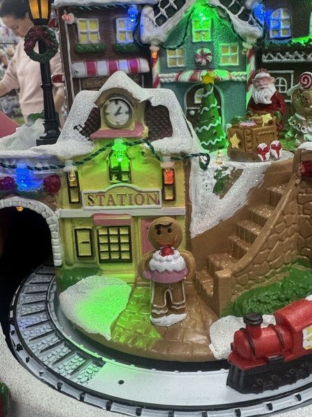 MagicVillage - новорічний декор із звуком та світлом Різдвяне село 3206743 фото