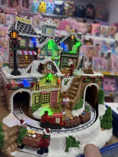 MagicVillage - новорічний декор із звуком та світлом Різдвяне село 3206743 фото