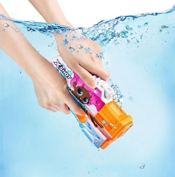 Zuru X-Shot Junior Fast-Fill Русалонька дитячий Водний бластер,водяний пістолет 130 мл 118143E фото