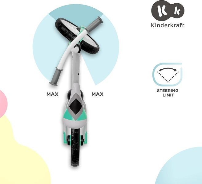 Беговел Kinderkraft 2Way Next Balance Bike - Light Green Велобег KR2WAY00GRE00000 фото