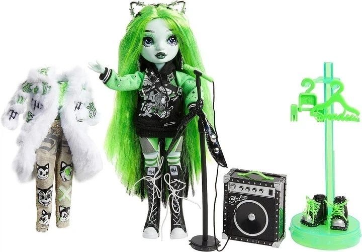 Кукла Rainbow High Vision Shadow Neon Harley Limestone Рейнбоу Хай Харли Лаймстоун 582762 фото