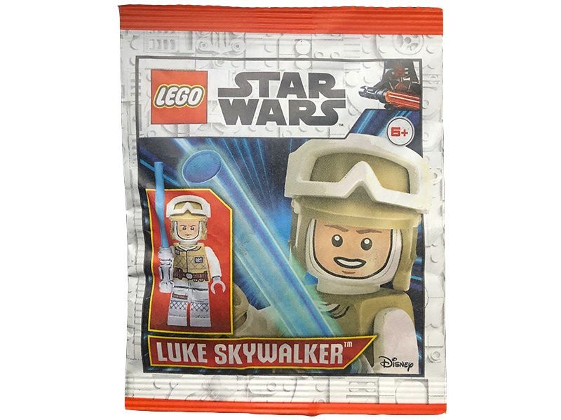 Минифигурка LEGO Star Wars 912291 Luke Skywalker лего Люк Скайуокер Хота с балаклавой джедая из Звездные Войны 912291 фото