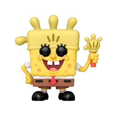 Игровая фигурка FUNKO POP Sponge Bob Square Pants 1671 Фанко Поп Губка Боб с перчаткой-фонариком 75734 фото