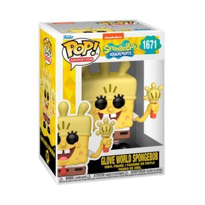 Игровая фигурка FUNKO POP Sponge Bob Square Pants 1671 Фанко Поп Губка Боб с перчаткой-фонариком 75734 фото