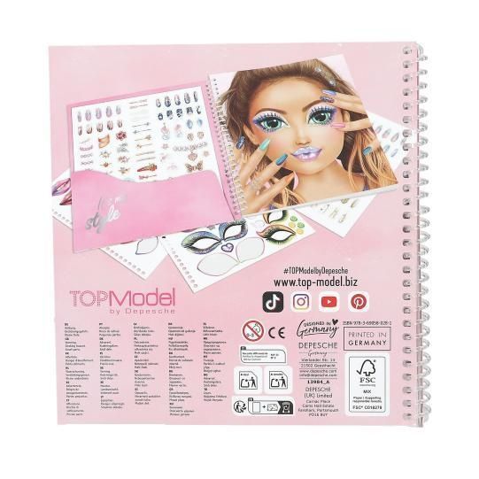 TOP Model стікербук Dress Me Up Face 13984 13984 фото