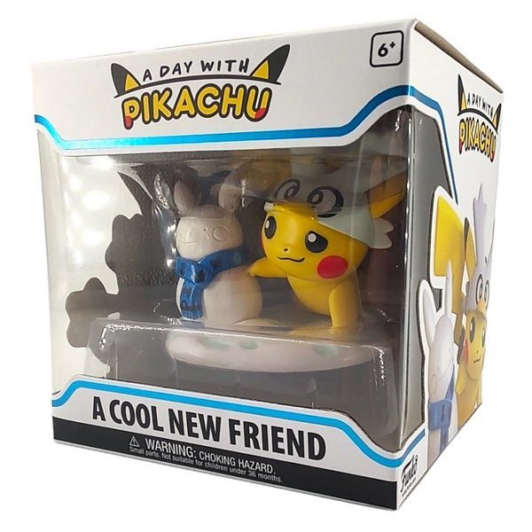 Funko Pop! Pok&eacute;mon A day with Pikachu "A Cool New Friend" Покемон пікачу ексклюзивна 703-04214 703-04214 фото