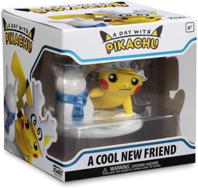 Funko Pop! Pok&eacute;mon A day with Pikachu "A Cool New Friend" Покемон пікачу ексклюзивна 703-04214 703-04214 фото