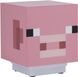Настільний світильник Minecraft Mojang Paladone Pig Light зі звуками майнкрафт Свинка 34379 фото 2