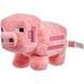 Мягкая игрушка Mojang Minecraft Pig 20см Майнкрафт свинка HBN39 фото 2