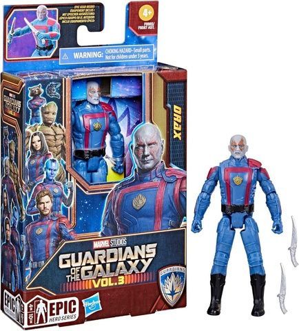 Фигурка Drax Marvel Studios Guardians of the Galaxy Vol.3 Дракс с аксессуарами Стражи Галактики F6665 фото