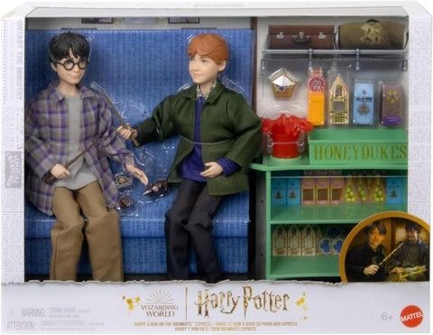 Игровой набор Harry Potter коллекционные куклы Гарри Поттер и Рон Уизли HND79 HND79 фото
