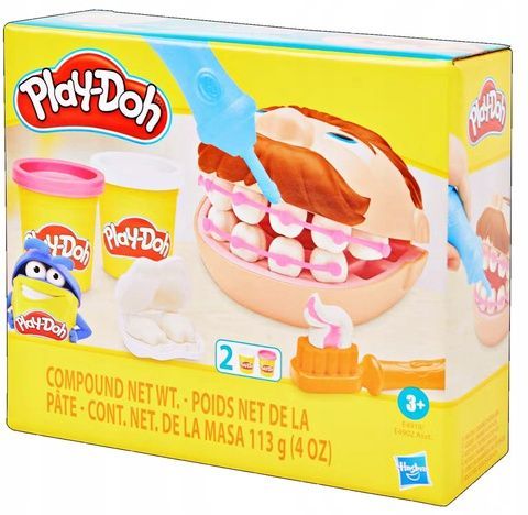 Пластилін Play-Doh Mini Doctor Drill`n Fill Міні-набір Плей До Містер Зубастик E4919 фото