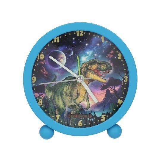 Dino World дитячий&nbsp;настільний годинник будильник з підсвіткою 13313 13313 фото