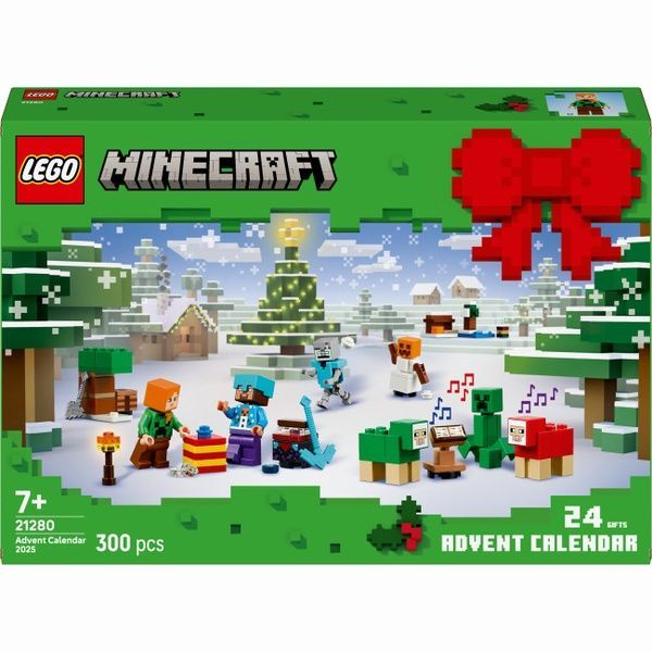 LEGO Minecraft Advent Calendar 21280 &ndash; календарь LEGO 2025 Майнкрафт 21280-2 фото