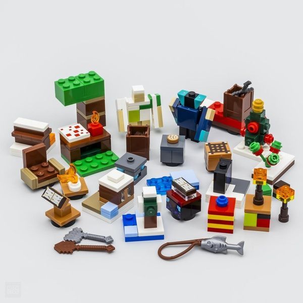 LEGO Minecraft Advent Calendar 21280 &ndash; календарь LEGO 2025 Майнкрафт 21280-2 фото