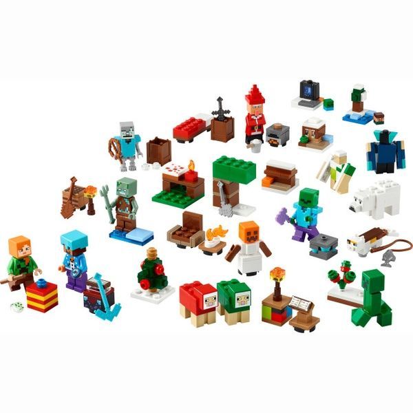 LEGO Minecraft Advent Calendar 21280 &ndash; календарь LEGO 2025 Майнкрафт 21280-2 фото