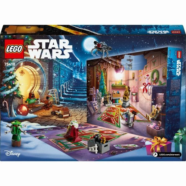 LEGO Новогодний Адвент календарь Star Wars рождественский календарь 2025 Advent 75418 75418 фото