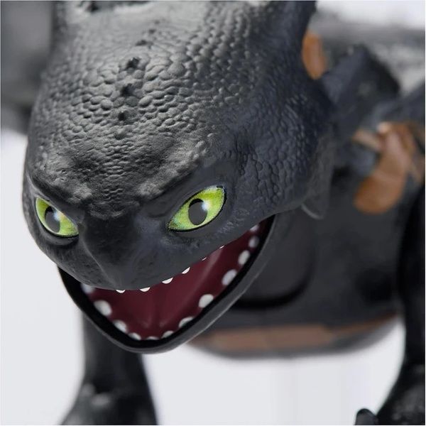 Інтерактивна іграшка Dragons Ultimate Plasma Blast Toothless "Як приборкати дракона" Беззубик що дихає вогнем із звуком та світлом 20151211 фото
