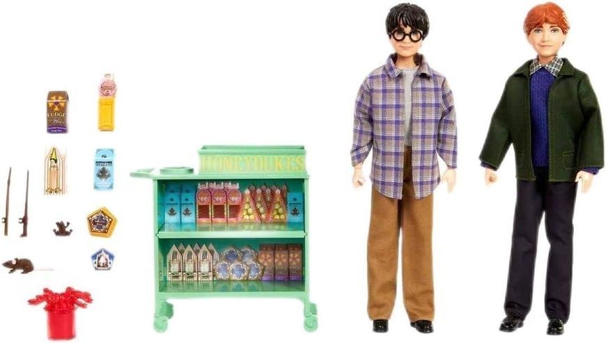 Игровой набор Harry Potter коллекционные куклы Гарри Поттер и Рон Уизли HND79 HND79 фото