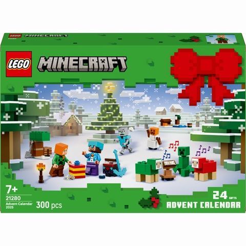 LEGO Новогодний Адвент календарь Minecraft календарь Майнкрафт 2025 Advent 21280 21280 фото