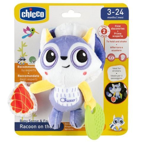 Chicco Игрушка-погремушка на коляску "Енот" 11563.00 фото