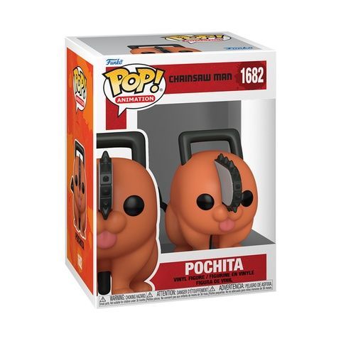 Funko Pop Фигурка Фанко Поп Animation Chainsaw Man Pochita Человек бензопила Почита 1682 80322 фото