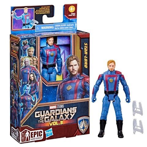 Фигурка Star-Lord Marvel Studios Guardians of the Galaxy Vol.3 Звездный Лорд с аксессуарами Стражи Галактики F6664 фото