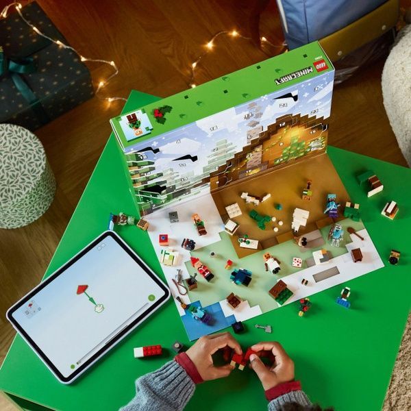LEGO Новогодний Адвент календарь Minecraft календарь Майнкрафт 2025 Advent 21280 21280 фото