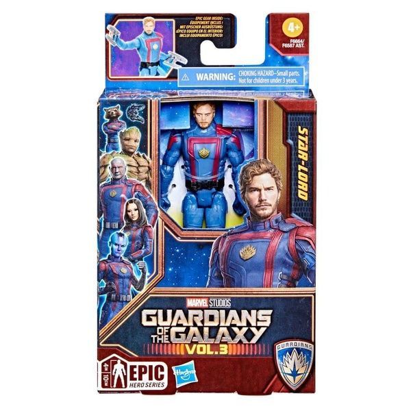 Фігурка Star-Lord Marvel Studios Guardians of the Galaxy Vol.3 Зоряний Лорд з аксесуарами Вартові Галактики F6664 фото