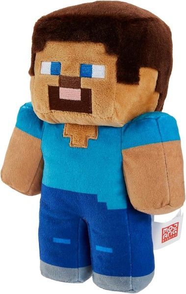 Мягкая игрушка Mojang Minecraft Steve 20см Майнкрафт Стив HBN39 фото